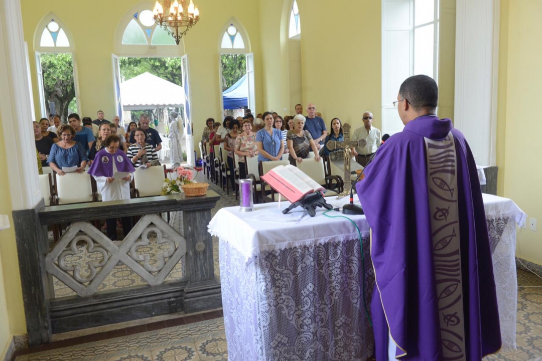 Arcebispo do Rio, Cardeal Orani Tempesta, visita instalações sustentáveis da Penitência (Foto: Divulgação)