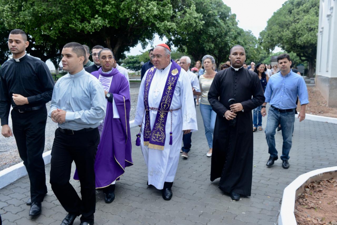Arcebispo do Rio, Cardeal Orani Tempesta, visita instalações sustentáveis da Penitência (Foto: Divulgação)
