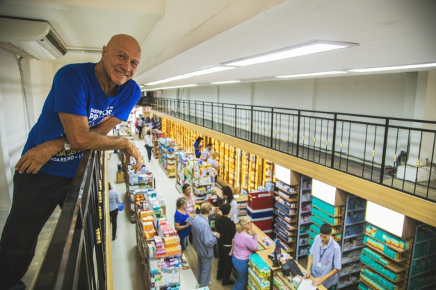Macaque in the trees