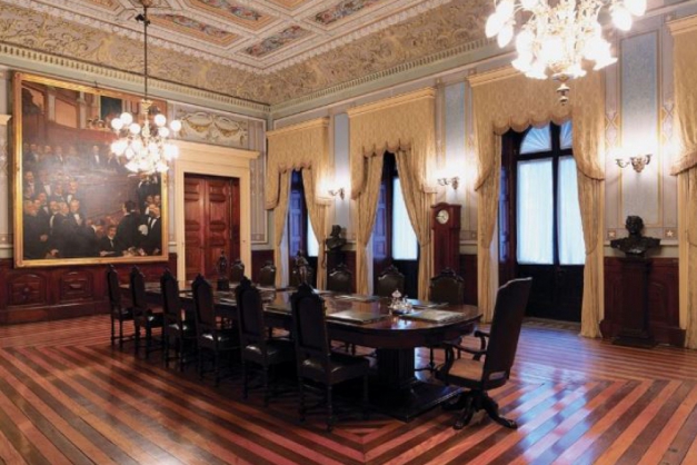 Macaque in the trees