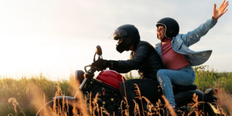 Andando de moto