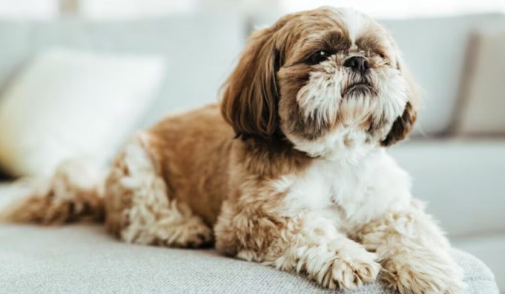 Shih Tzu em casa