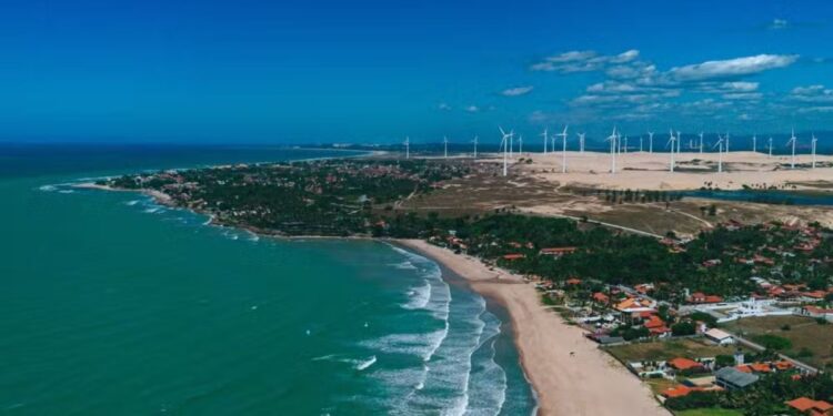 Praia no Ceará
